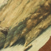 画家调色板，《乡村风景》，19世纪