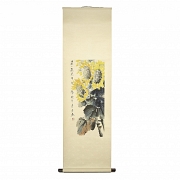 Chinese painting “Sunflowers”, signed Tang Yun