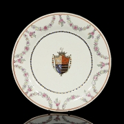 Plato de porcelana