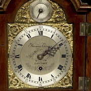 George III style mantel clock by Thomas Evans 1844-1890.