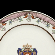 Plato de porcelana 