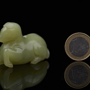 Colgante de jade amarillo 