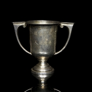 Pequeña copa de plata china