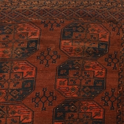 Alfombra de estilo afgano Akche, s.XIX-XX