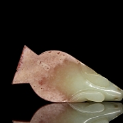 Carved jade figure ‘Bat’, Han dynasty - 4