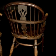 Pareja de butacas Windsor, ca. 1860
