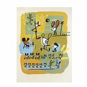 Javier Mariscal (1950) “Los miskis de Piker”, 2004