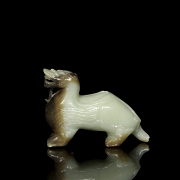 Figura de jade tallado 