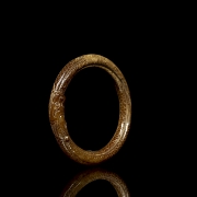 Brazalete de jade amarillo