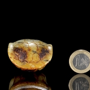 Jade pendant ‘Turtle shell’, Qing dynasty