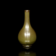 Jarrón de cerámica esmaltada