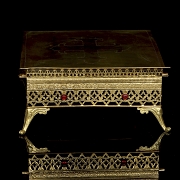 Atril de altar de latón dorado, s.XIX-XX