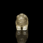 Colgante de cuarzo blanco 