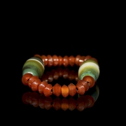 Pulsera de cuentas de ágata con 