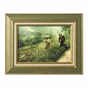 彩色照片复制品，《采花》，2003年