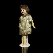 Muñeca de porcelana Armand Marseille, molde clásico 390, Alemania, c. 1910-1920