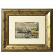 米格尔·马丁内斯·韦尔奇利（1898–1989）《渔港》 - 5