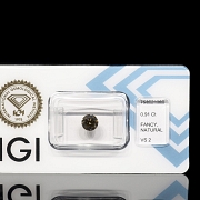 Diamante natural talla brillante, 0.91 ct, certificado IGI