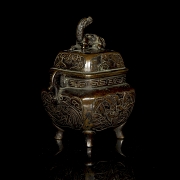 Incensario de bronce 