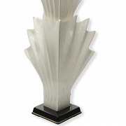 Pair of floor lamps ‘Sea Shells’ by Rougier, circa 1970
