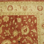 Alfombra de lana anudada estilo Pasargad, s.XX