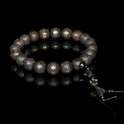 Mala de cuentas de madera