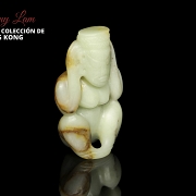 Jade figure “Crouching Woman”, Hongshan culture