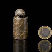 Carved jade seal ‘Elephant’, Ming dynasty