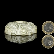 Carved jade figure ‘Frog’, Zhou dynasty - 6