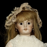 Muñeca de porcelana DEP, Simon & Halbig, c. 1900-1910