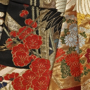 Embroidered silk wedding uchikake, 21st century