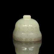 Sello de jade blanco