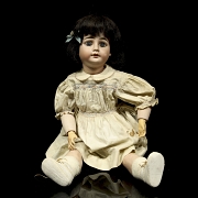 Muñeca de porcelana, Europa, ca. 1895-1920