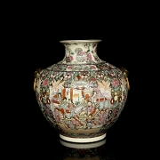 Jarrón de porcelana