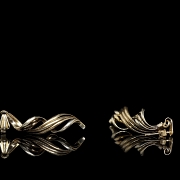 Pendientes de oro amarillo