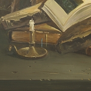 Santiago Torres Pons (20th century) ‘Still life with books’ - 9