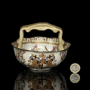 Cesto de porcelana