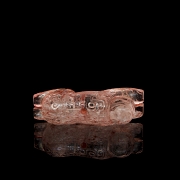 Colgante de cuarzo blanco