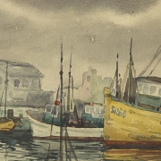 米格尔·马丁内斯·韦尔奇利（1898–1989）《渔港》