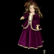 Muñeca de porcelana de carácter Kämmer & Reinhardt, Alemania, ffn. s.XIX