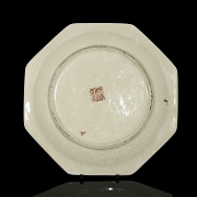 Plato de porcelana