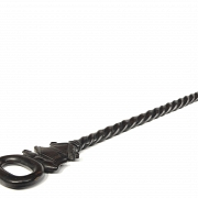 Wooden cane with helical shaft, 20th century - 2