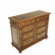 Dutch walnut marquetry furniture - 3