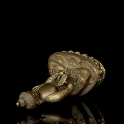 Gilt bronze