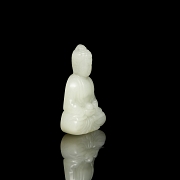 Figura de jade blanco tallado