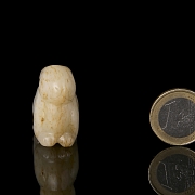 Hetian jade figure ‘Hare’, Qing dynasty