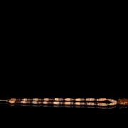 Collar de Dzi de ágata 