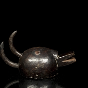 Máscara de danza zoomorfa, cultura Ogoni, Nigeria, s.XX - 4