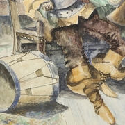 A. Ferrant (20th century) ‘Toque de diana’ - 2
