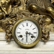 VIMA table clock, ‘Allegory’, 20th century